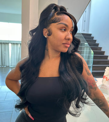 BODY WAVE HD LACE FRONTAL WIG – 180% DENSITY